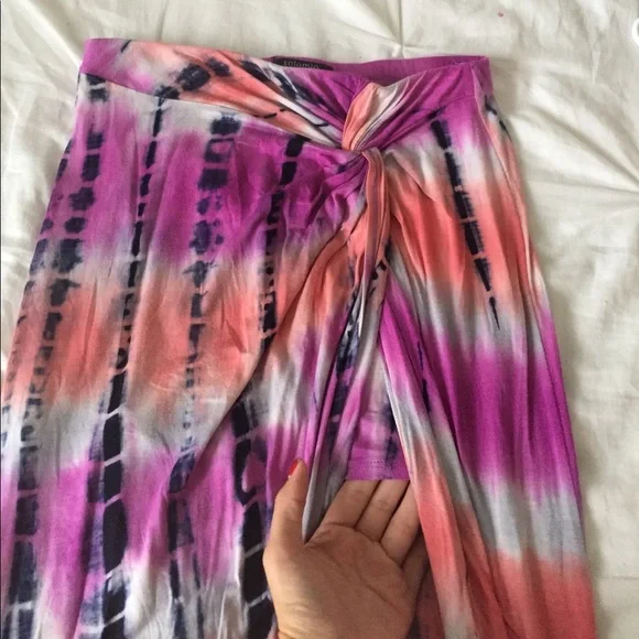 tie dye crop top and matching skirt - Picture 5 of 5